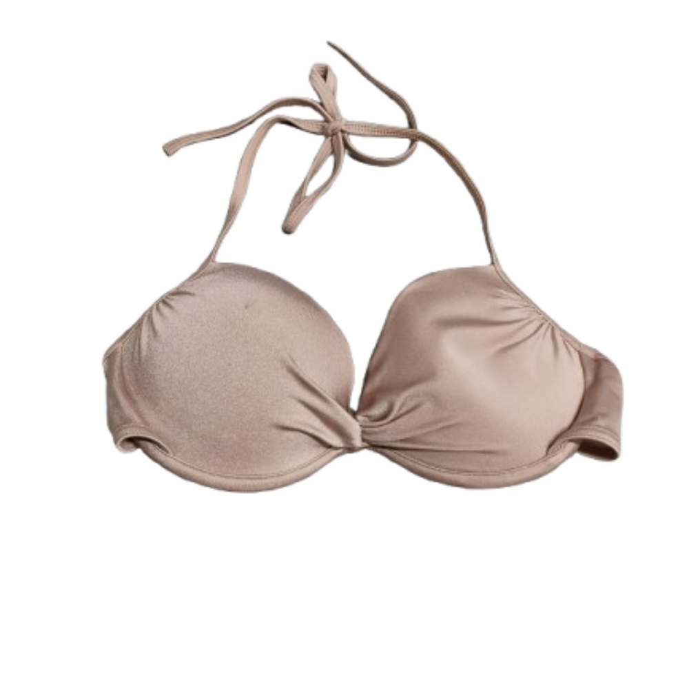 Victoria's Secret Push Up Halter Bikini Top Sz 34C